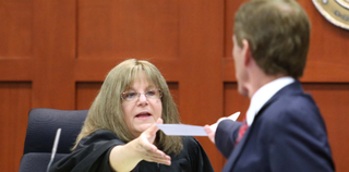 Judge Debra Nelson and Defense Attorney Mark O'Hara (Getty Images)